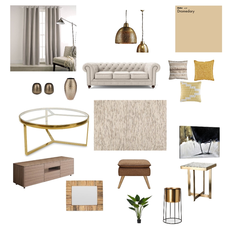 Neutral Livingroom Mood Board by Stylezhomedecor on Style Sourcebook