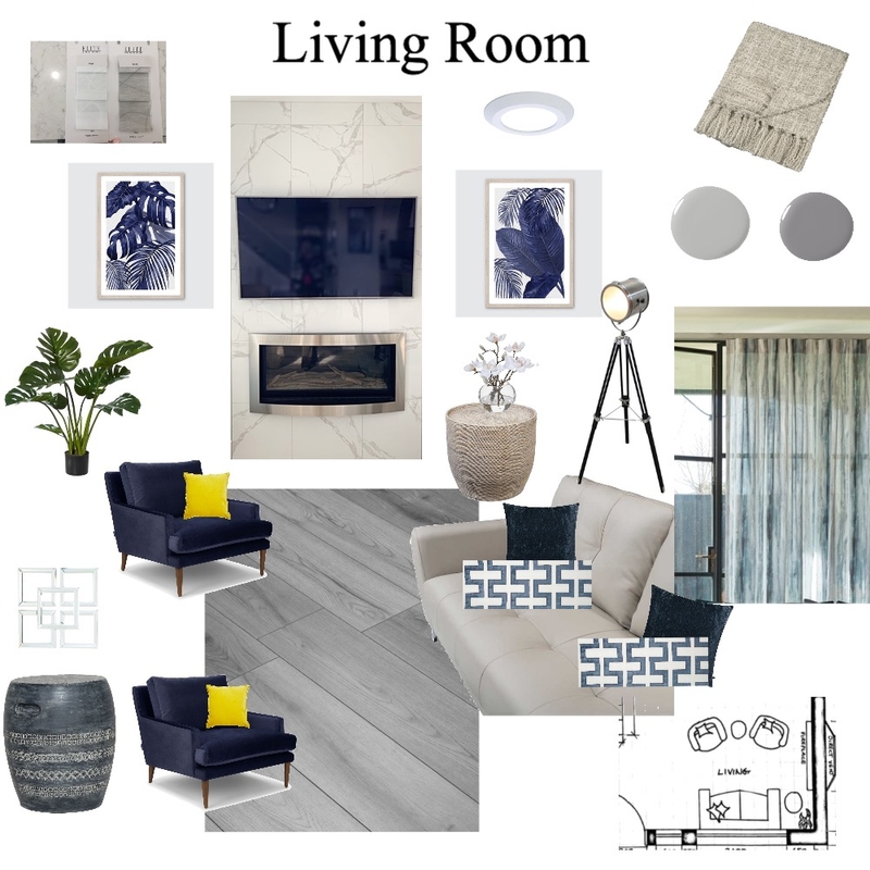 living room 1 Mood Board by Crider7 on Style Sourcebook