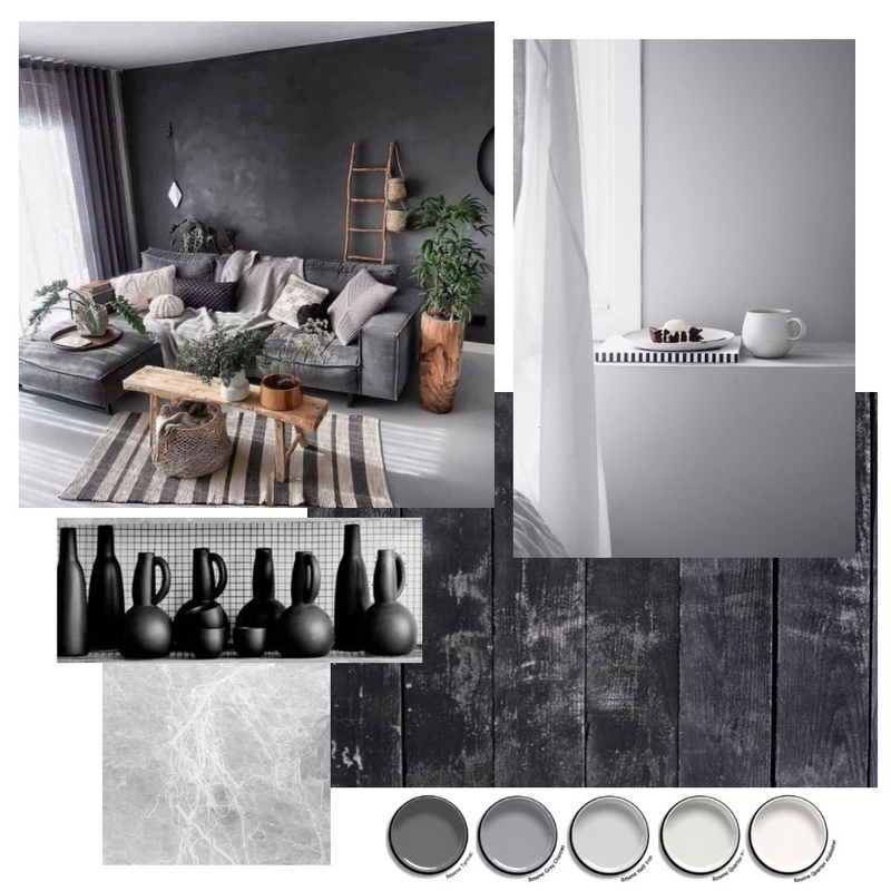 Ass 6 Achro Mood Board by gemmac on Style Sourcebook