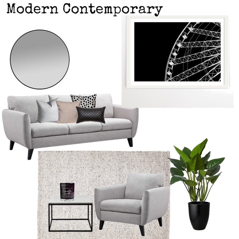 Modern Contemporary Mood Board by Simplestyling on Style Sourcebook