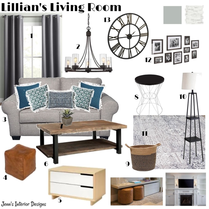 Lillian's Formal Living Room Mood Board by JNorheim on Style Sourcebook