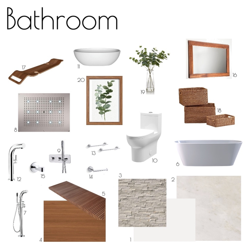 Barhrroom Mood Board by marilianunes on Style Sourcebook