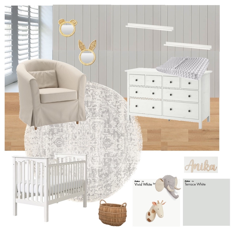 Boho Nursery Mood Board by Merce Walsh Interiors on Style Sourcebook