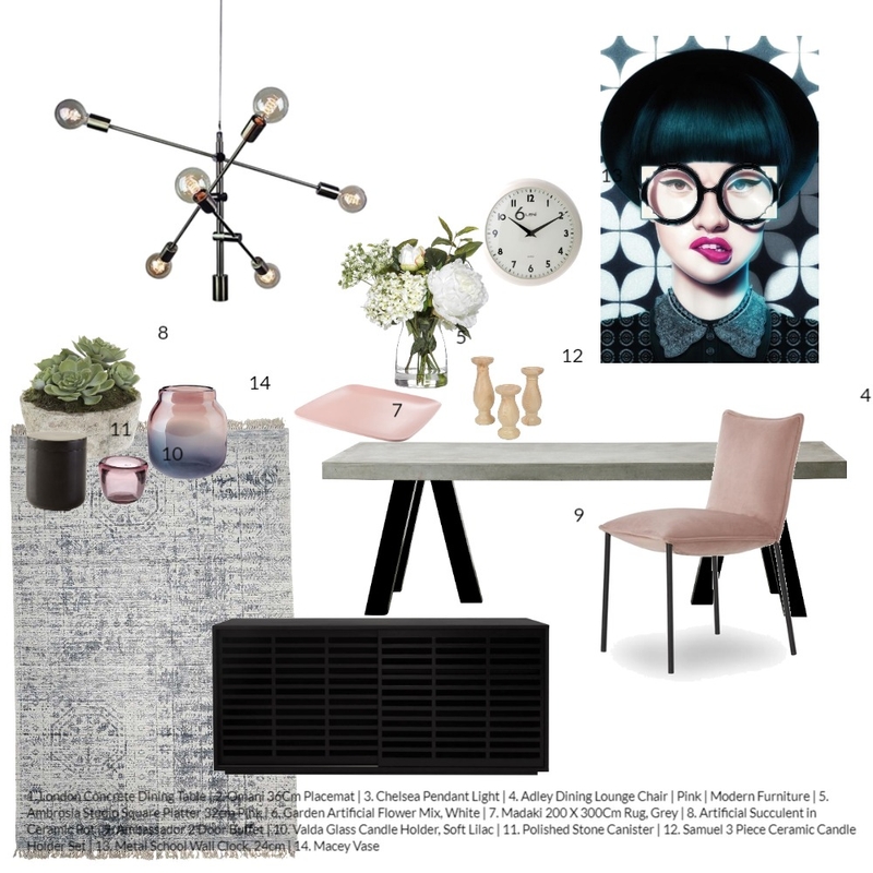 Dining Mood Board by CooperandCo. on Style Sourcebook