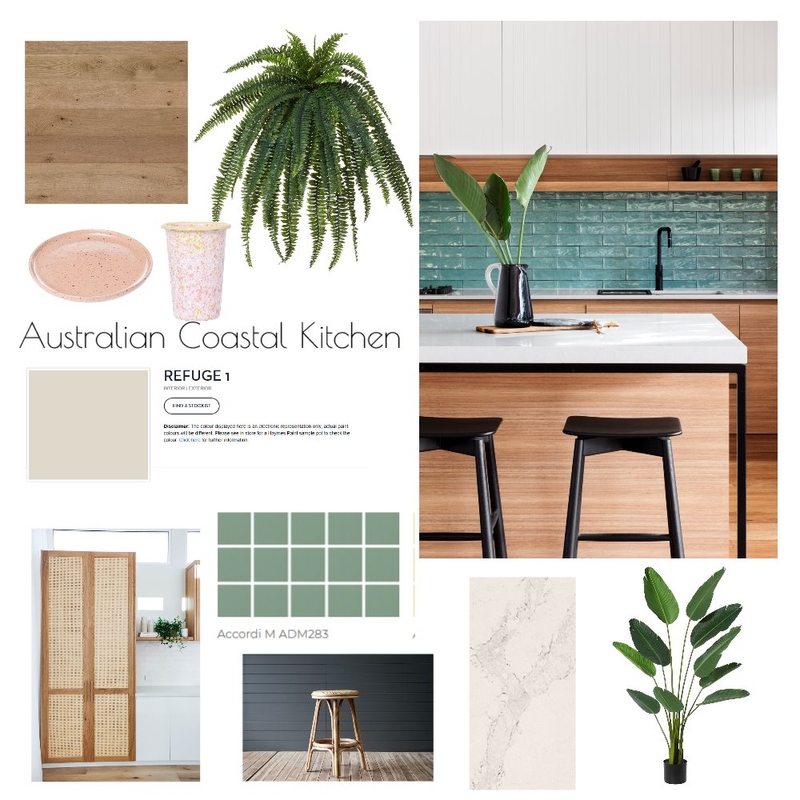 Australian Coastal Dream Brief Kitchen Mood Board by Kate Orchard on Style Sourcebook