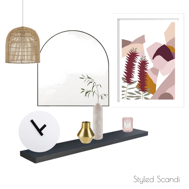 Floating Shelf Mood Board by styledscandi on Style Sourcebook