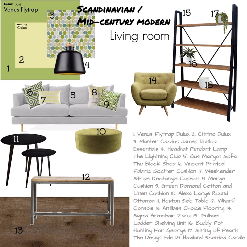 Living Room Mood Board by KirstenDingemanse on Style Sourcebook