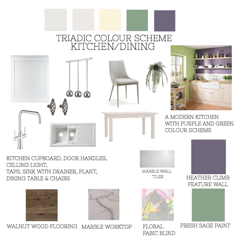 TRIADIC SCHEME KITCHEN Mood Board by Mariosa_Interiors on Style Sourcebook