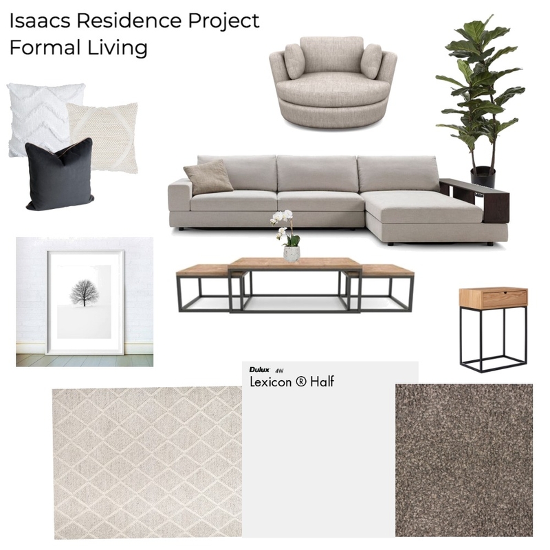 Merenda Residence - Formal Living Mood Board by undefined on Style Sourcebook