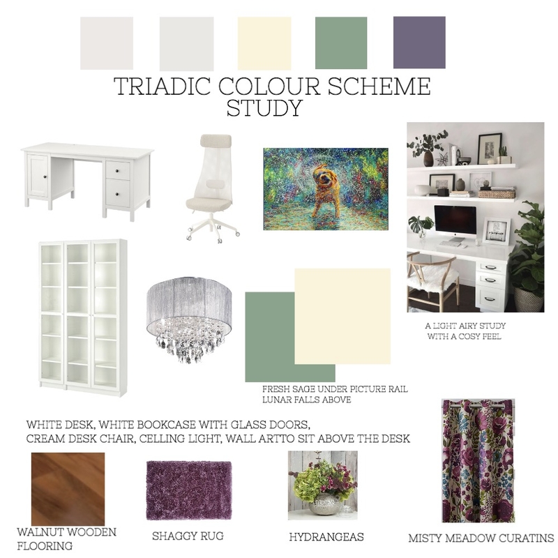 TRIADIC SCHEME STUDY Mood Board by Mariosa_Interiors on Style Sourcebook