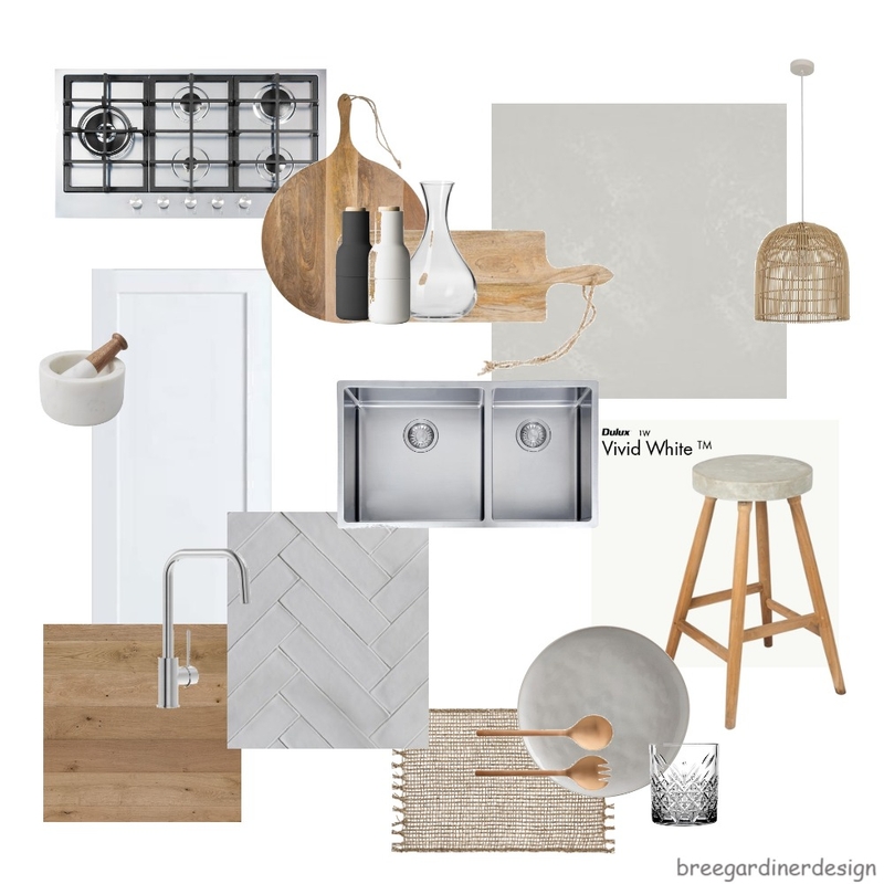 Kitchen Mood Board by Bree Gardiner Interiors on Style Sourcebook