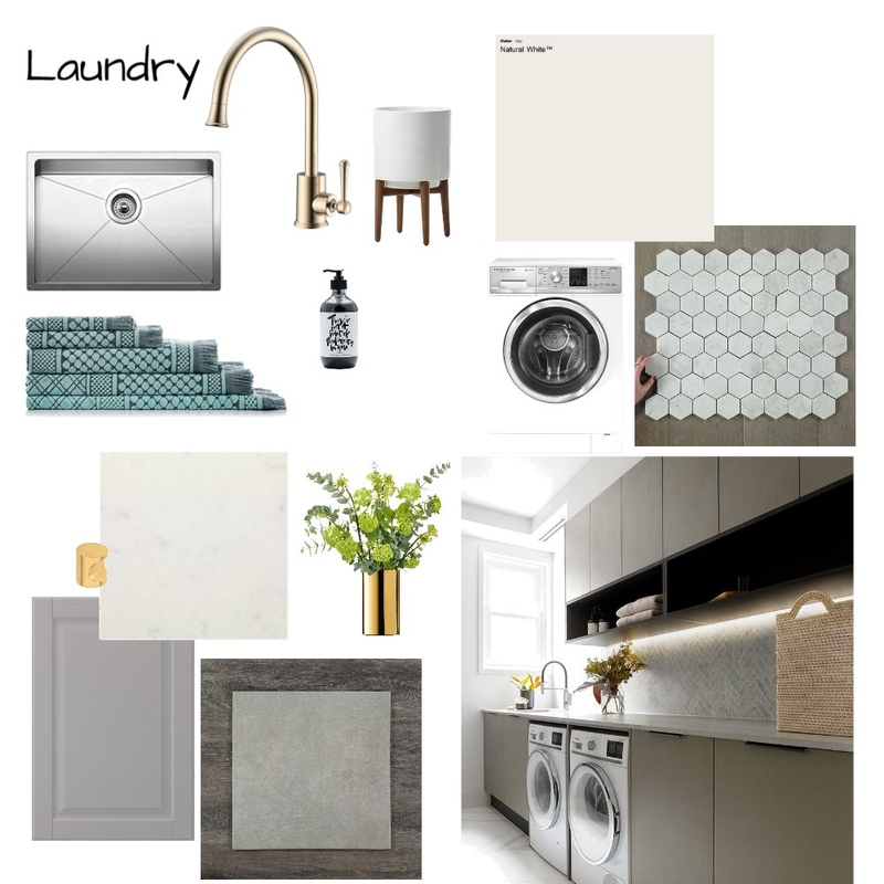 Laundry - Complete - Assisgnment Mood Board by abbeywilliams on Style Sourcebook