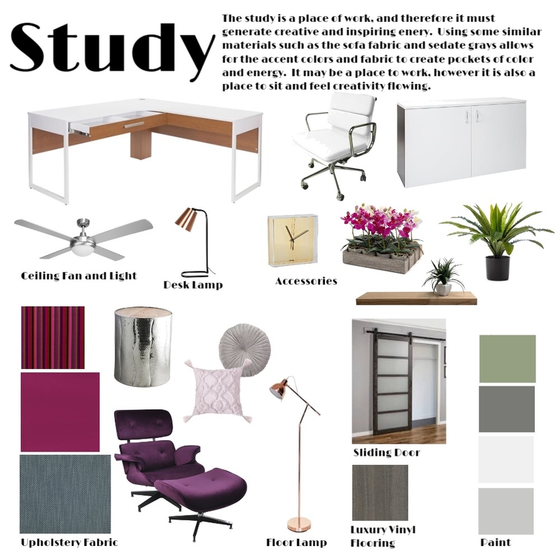 Study Mood Board by JayWilcox on Style Sourcebook