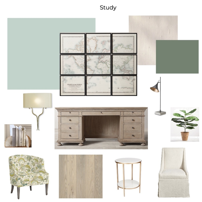 Study Mood Board by danabrasuell on Style Sourcebook