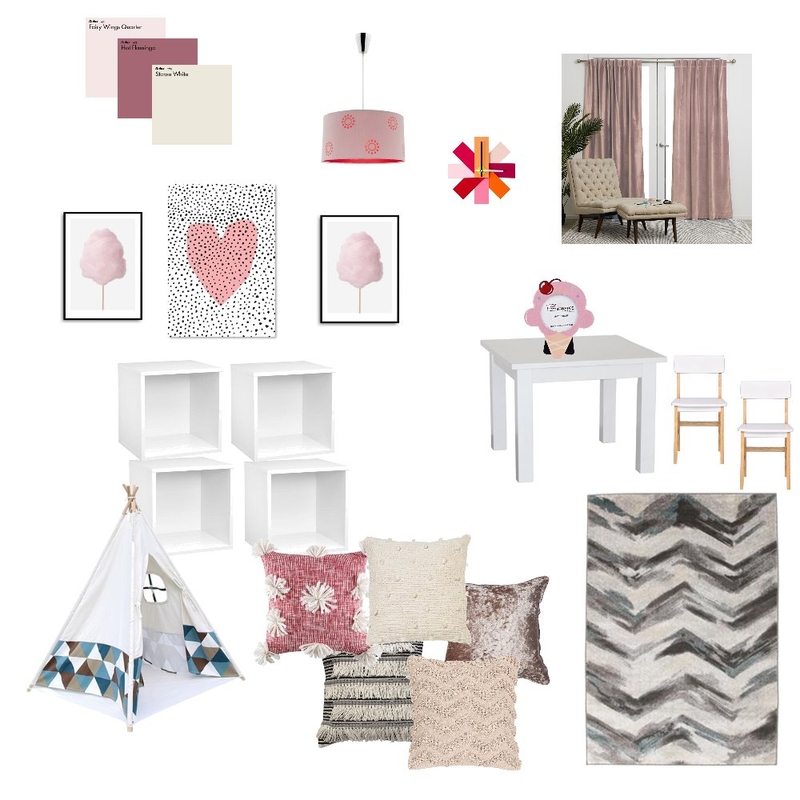 mood board 3 kids activity room Mood Board by Ronan1 on Style Sourcebook