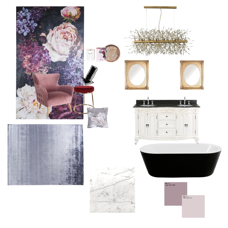 bathroom glam Mood Board by smillareast on Style Sourcebook