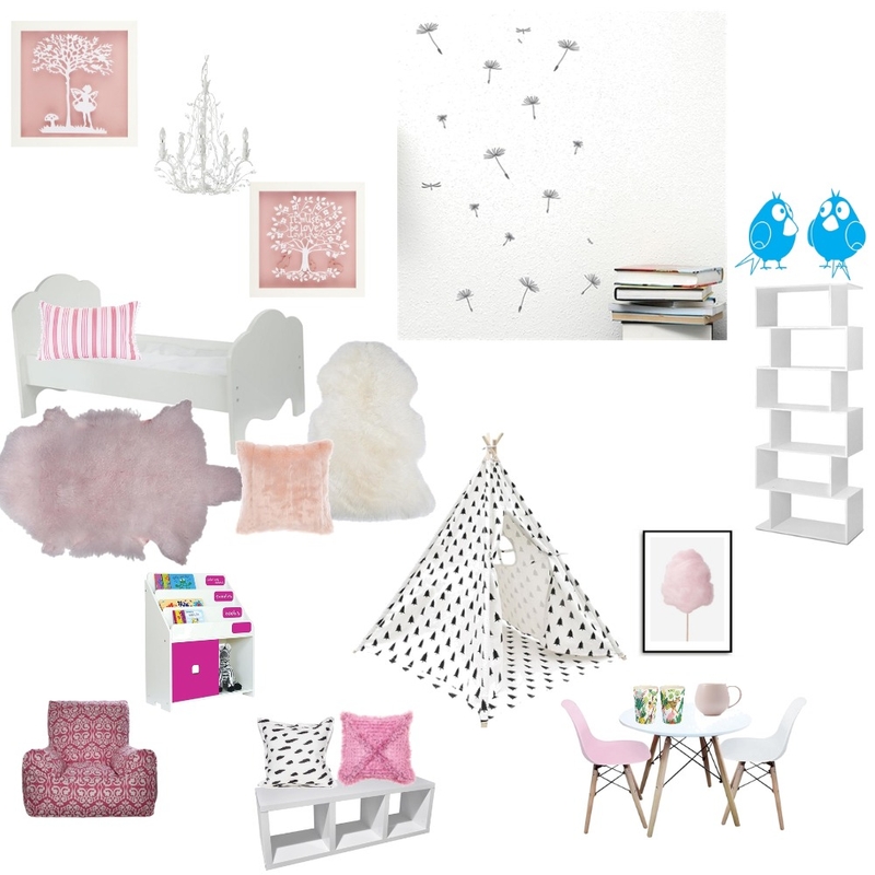 girls bedroom Mood Board by DestinyDesigns on Style Sourcebook