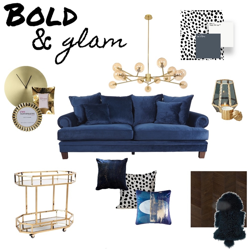 glam and bold Mood Board by jwestpo on Style Sourcebook