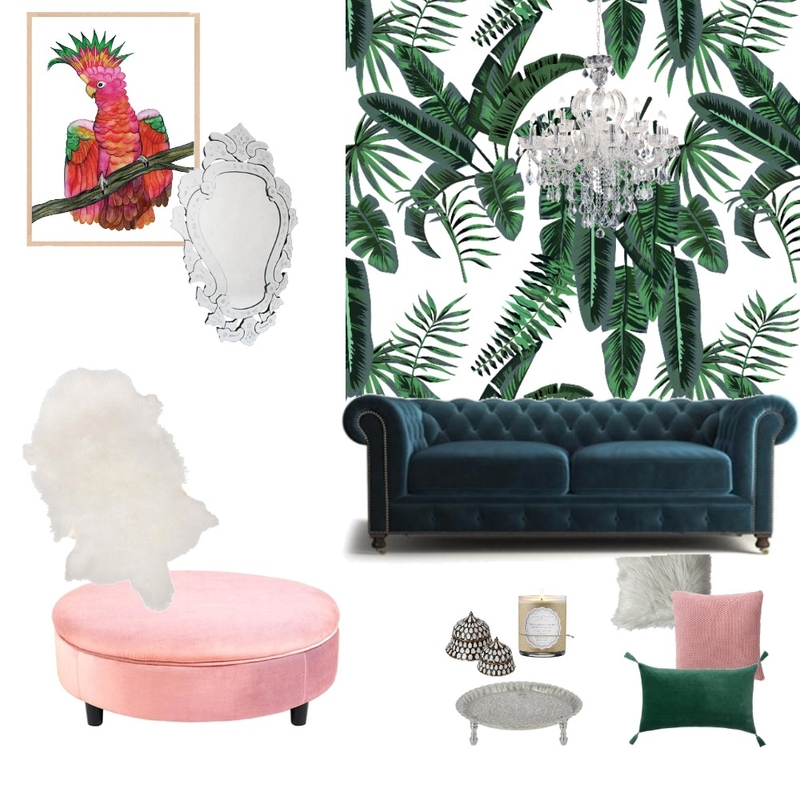 Pink Velvet Mood Board by oliviamillane on Style Sourcebook