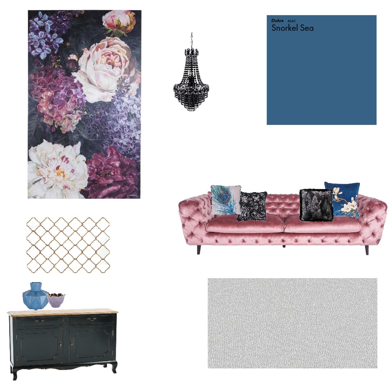 Glam Living Mood Board by CherylCreativeCapture on Style Sourcebook