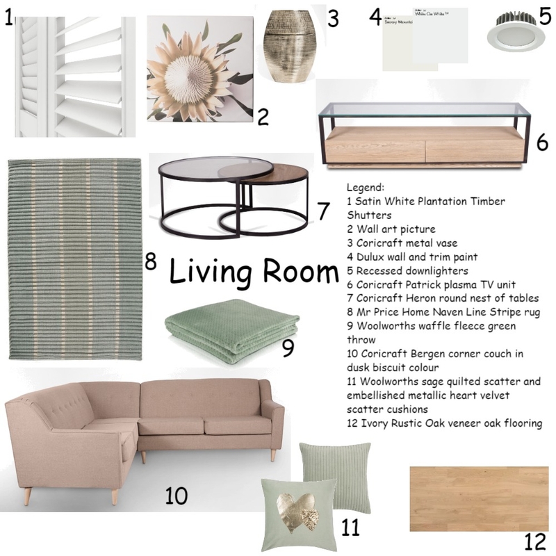 Living Room Mood Board by Lee-Anne on Style Sourcebook