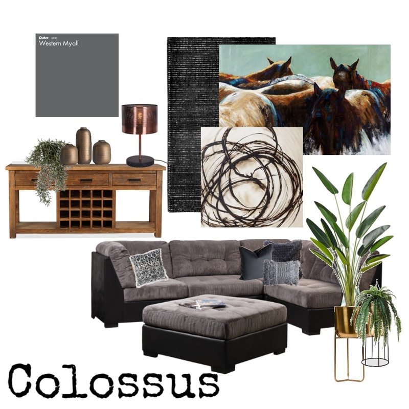 Colossus Mood Board by erincomfortstyle on Style Sourcebook