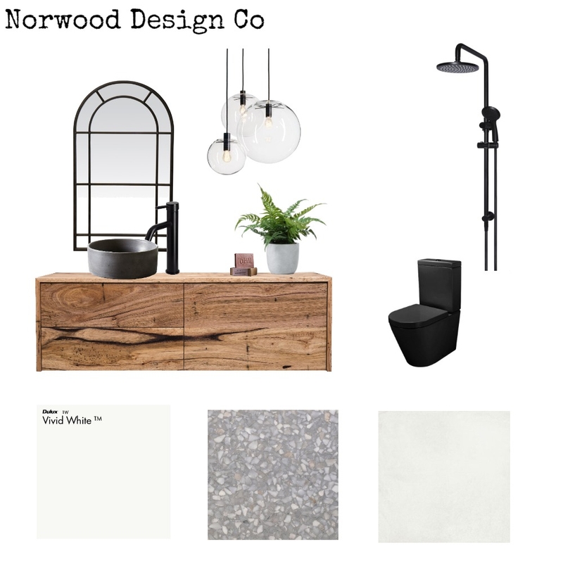 Bathroom Mood Board by NorwoodDesignCo on Style Sourcebook