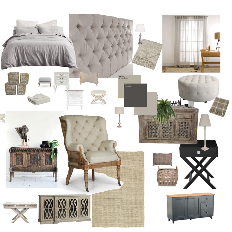 Binders Bedroom Mood Board by vondamason2 on Style Sourcebook