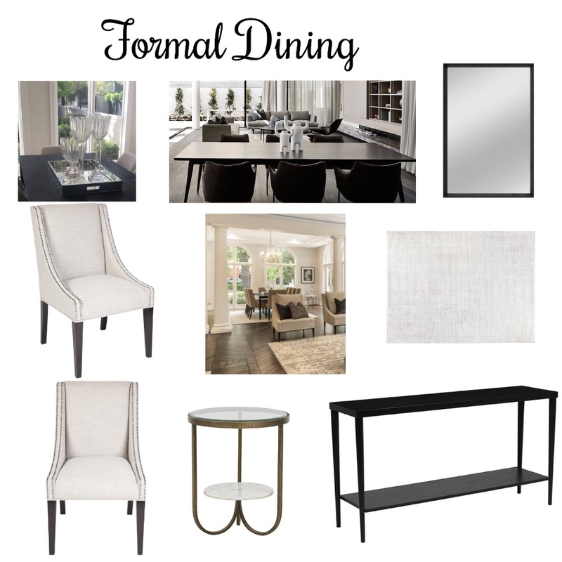 Formal Dining Deepdene Mood Board by Styleahome on Style Sourcebook