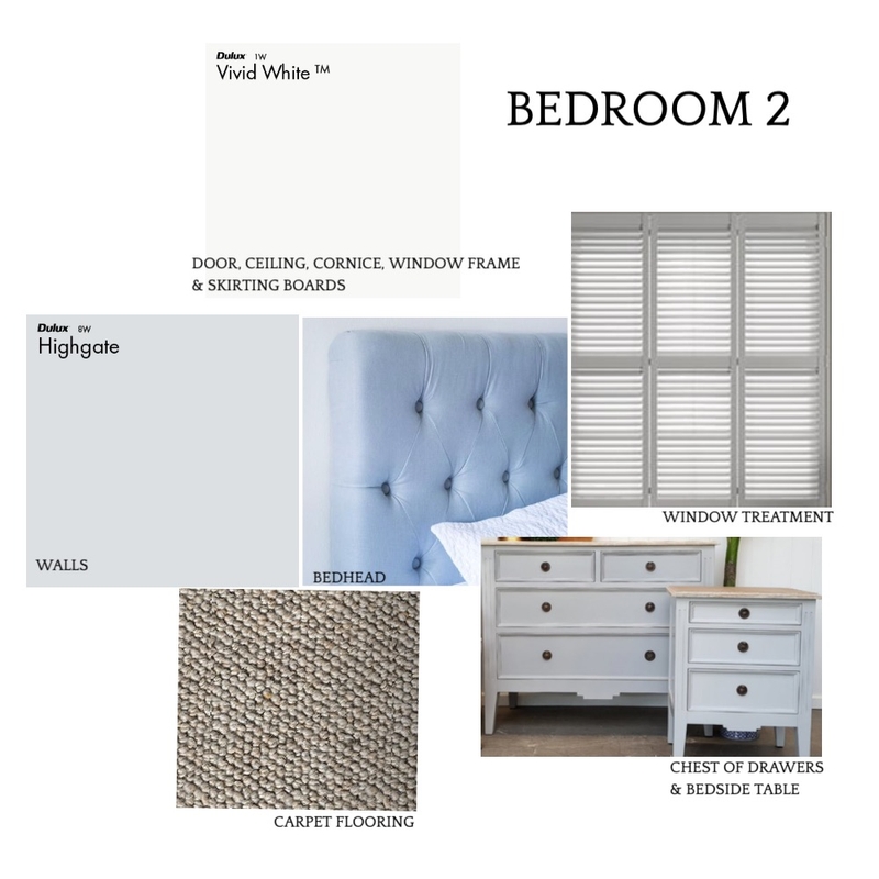 BEDROOM 2 Mood Board by nmateo on Style Sourcebook