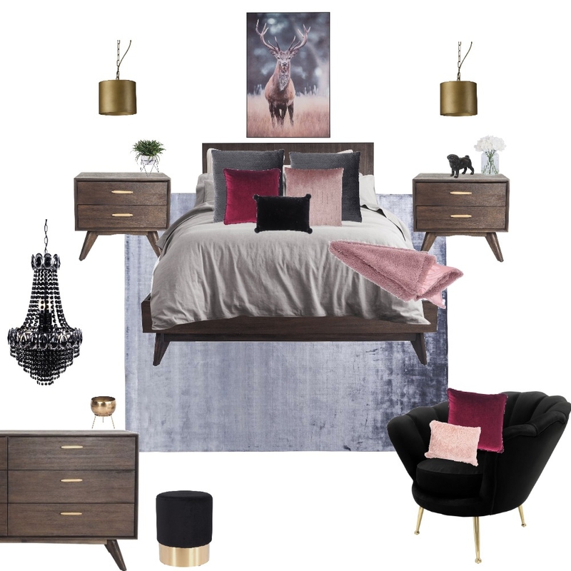 Bold &amp; Glam Early Settler Mood Board by lime_overload on Style Sourcebook