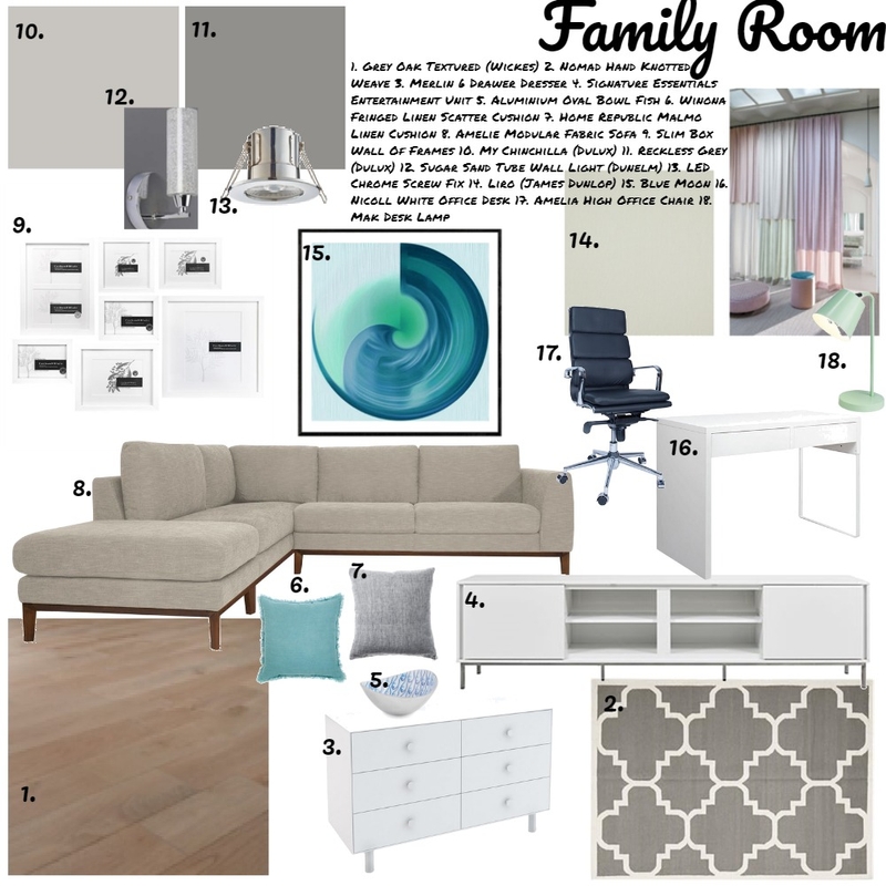 Family Room Mood Board by shelleykingston on Style Sourcebook