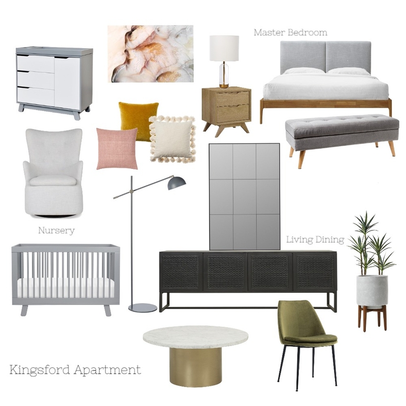 Kingsford  Apartment Mood Board by Bates on Style Sourcebook