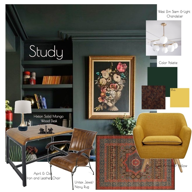 Study Mood Board by Kcampau on Style Sourcebook