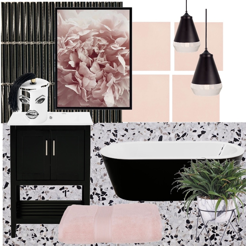 bold and glam bathroom Mood Board by rachelforlonge on Style Sourcebook