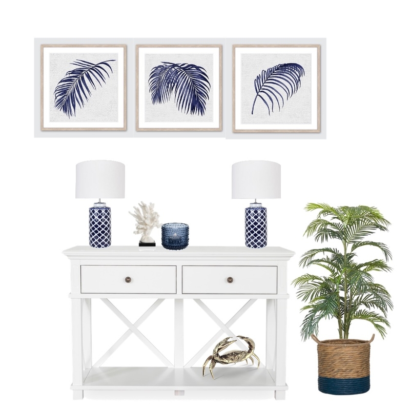 Hampton’s Entryway Mood Board by Simplestyling on Style Sourcebook
