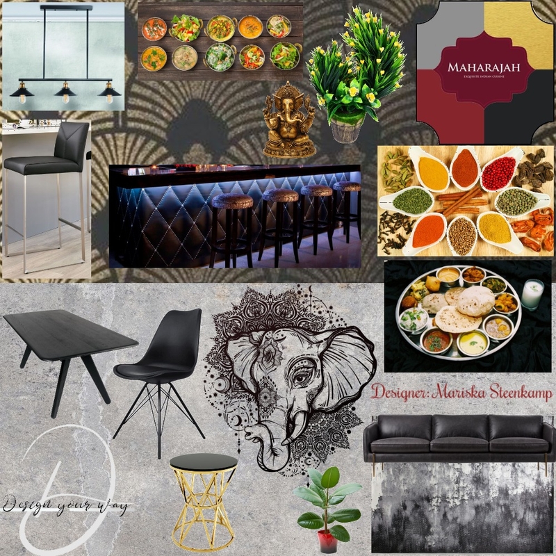 Maharajah 3 Mood Board by Mariska Steenkamp on Style Sourcebook