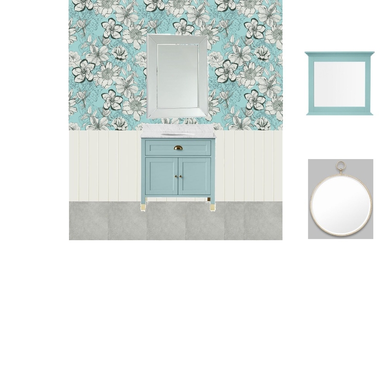 Reef - Powder Room Mood Board by EmeraldandOchre on Style Sourcebook