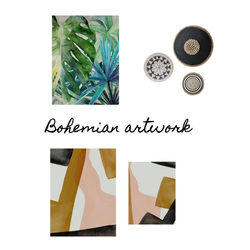 Bohemian artwork Mood Board by Laurenmaree on Style Sourcebook