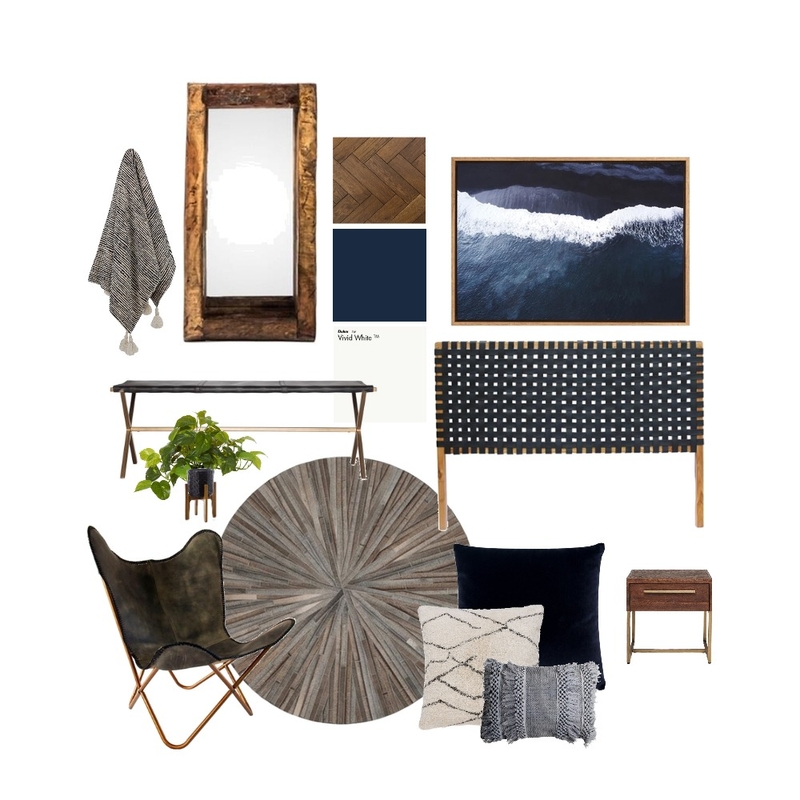 Design Project 1 M Bedroom Mood Board by Amy Louise Interiors on Style Sourcebook