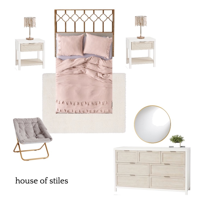 Teen Girl's Room Mood Board by gisellestiles on Style Sourcebook