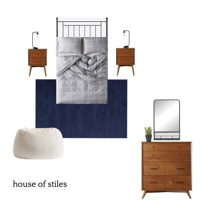 Teen Boy's Room Mood Board by gisellestiles on Style Sourcebook