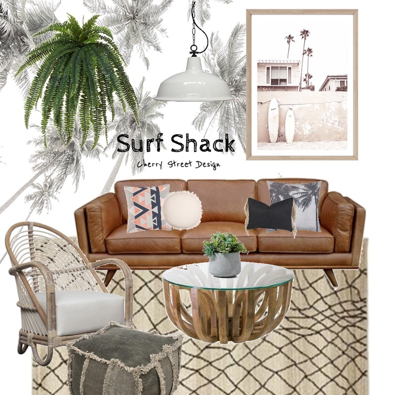 Surf Shack Mood Board by EKT on Style Sourcebook