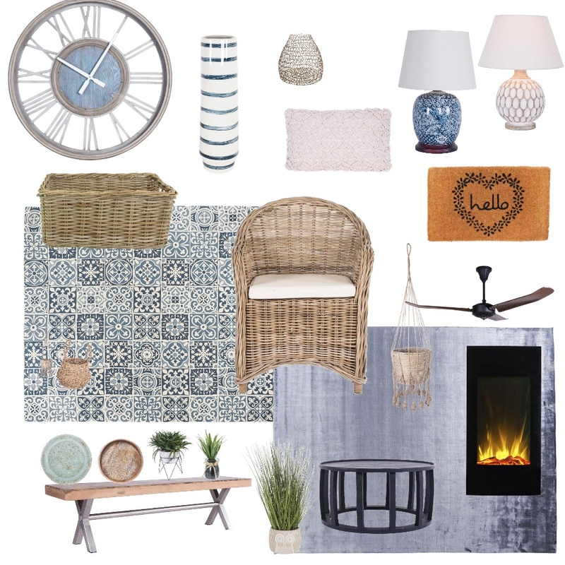 Beach Mood Board by oohhoo on Style Sourcebook