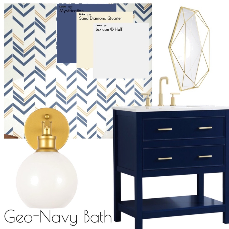 Hollybathgeometric Mood Board by RoseTheory on Style Sourcebook