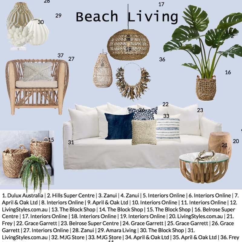 beach 3 Mood Board by jwestpo on Style Sourcebook