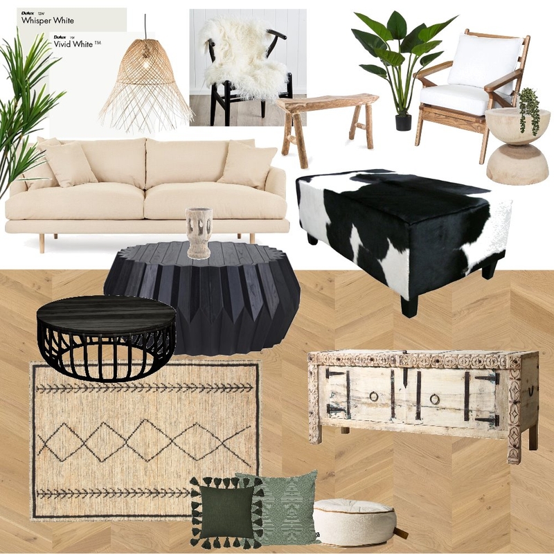 Cowhide living Mood Board by Sidehustleprojects on Style Sourcebook