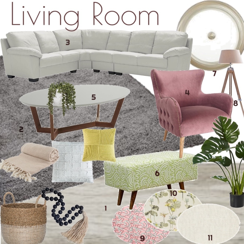 Living Room Mood Board by allbuttonedup on Style Sourcebook