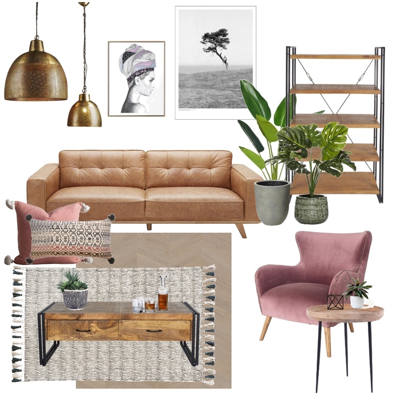 Soft Industrial Mood Board by kelvert on Style Sourcebook