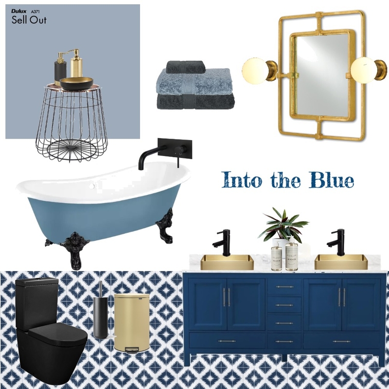 Into the Blue Mood Board by Dreamfin Interiors on Style Sourcebook